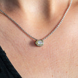 Diamant in Weißgold
