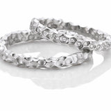 Wilde Ehe Ringe "Morgentau"