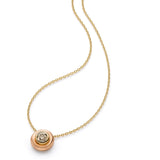 Naturfarbener Diamant in Rotgold