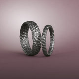 Wilde Ehe Ringe "Morgentau"